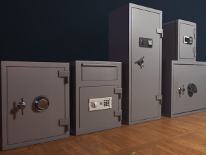 lockers collection 3D 모델