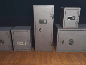 ritiro degli armadietti Modello 3D