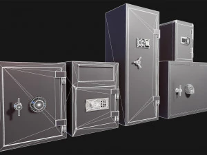 ritiro degli armadietti Modello 3D