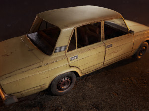 vaz - 2105 3D Model