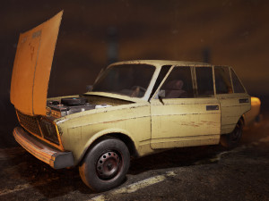 vaz - 2105 3D Model