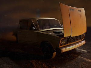 vaz - 2105 3D Model