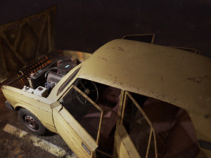 vaz - 2105 3D Model