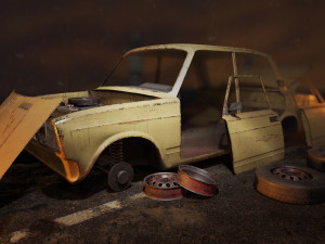 vaz - 2105 3D Model