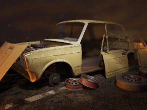 vaz - 2105 3D Model
