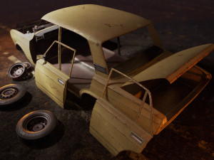 vaz - 2105 3D Model