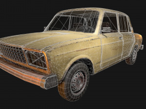 vaz - 2105 3D Model