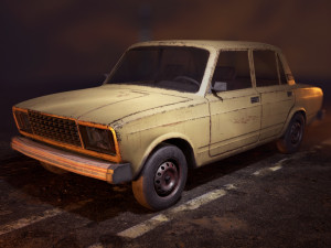 vaz - 2105 3D Model