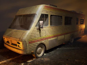 लोपोली पुरानी कार-03 3D मॉडल