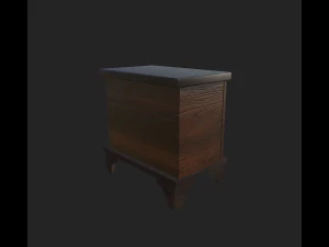 bedside table 3D Model