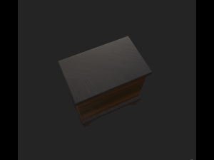 bedside table 3D मॉडल