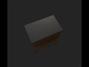 bedside table 3D Model