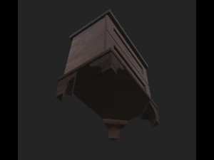 bedside table 3D Model