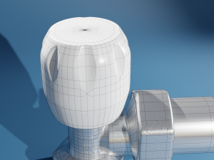 stout svrs manual thermostatic valve 3D-Modell