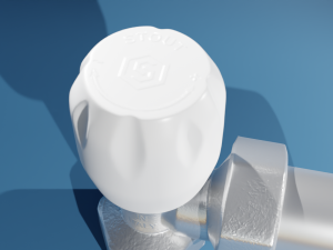 stout svrs manual thermostatic valve 3D-Modell