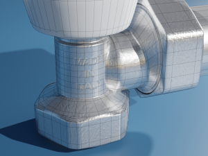 stout svrs manual thermostatic valve 3D-Modell