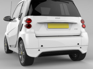 smart fortwo 2013 Modelo 3D