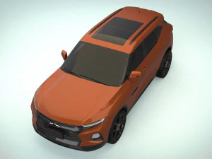 chevrolet blazer rs 2019 3D Model