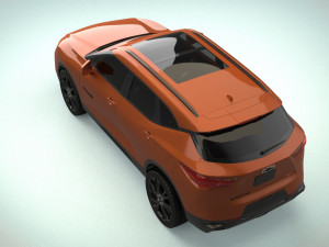 chevrolet blazer rs 2019 Modelo 3D