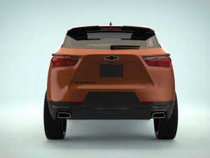 chevrolet blazer rs 2019 Modelo 3D