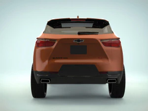 chevrolet blazer rs 2019 3D Model