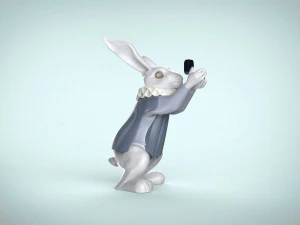 rabbit from alice in wonderland 3D Model