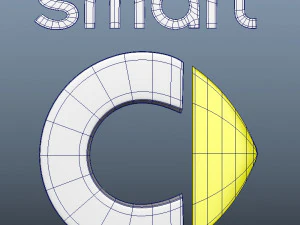 logo car smart 3D Model