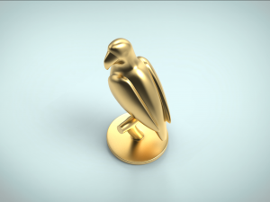 parrot macaw decoration 3d print model low-poly Model 3D