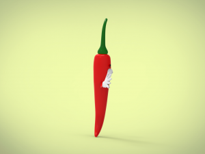 pepper 3D Model