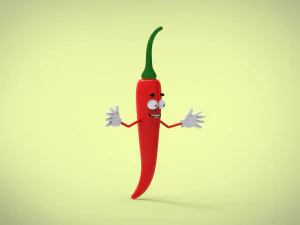 pepper 3D Model