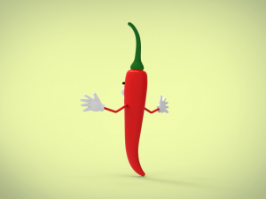pepper 3D Model