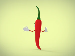 pepper 3D Model
