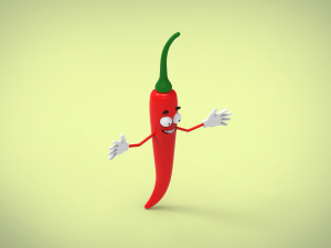 pepper 3D Model