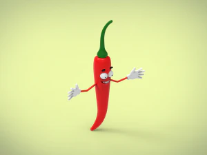 pepper 3D Model