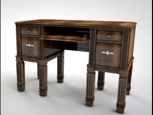 马桶复古 3D 模型