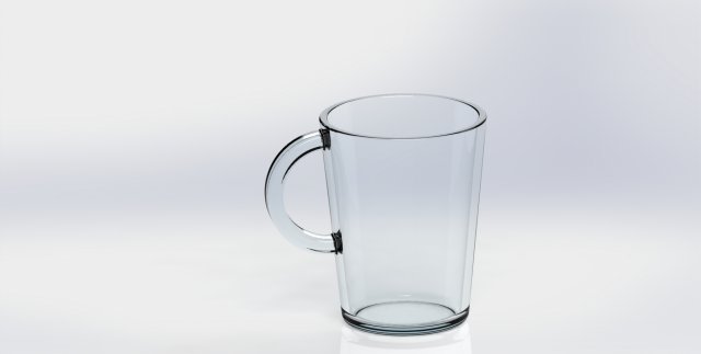 water glass-v1 original dimentions 3D Модель .c4d .max .obj .3ds .fbx .stl .blend 