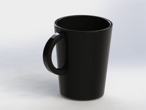 water glass-v1 original dimentions 3D Модель