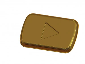 youtube subscriber prize 3D Model