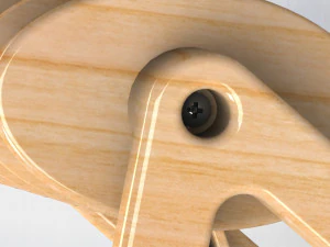 Smart Wristband Stand 3D Print Model