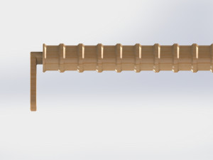 Smart Wristband Stand Model Cetak 3D