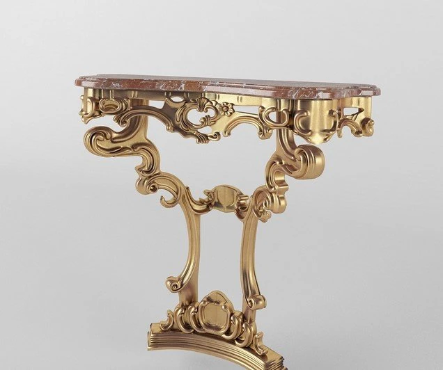 console modenese gaston art12610 3D Model .c4d .max .obj .3ds .fbx .stl .blend 