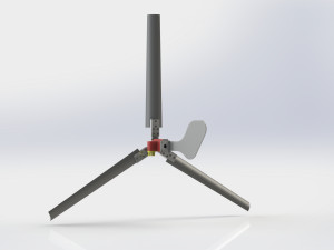 stepper motor wind turbine Model Cetak 3D