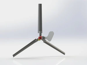 stepper motor wind turbine 3D Print Model