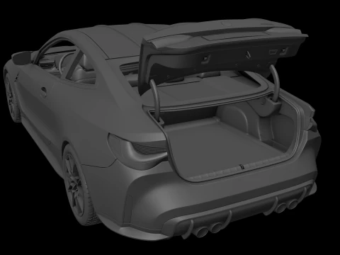 M4 3D Model