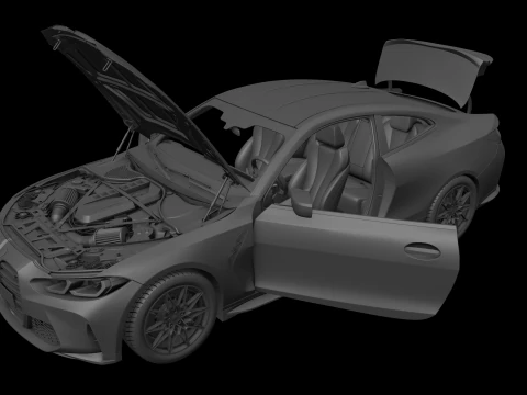 M4 3D Model