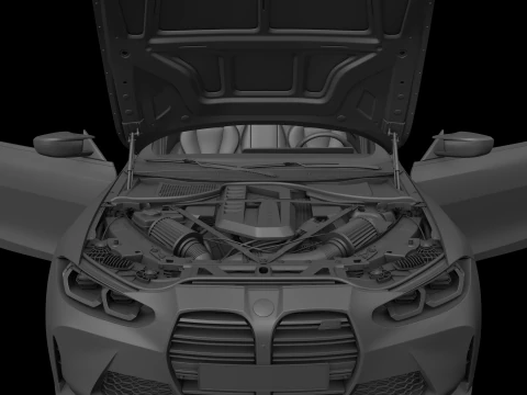 M4 3D Model