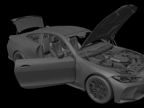 M4 3D Model