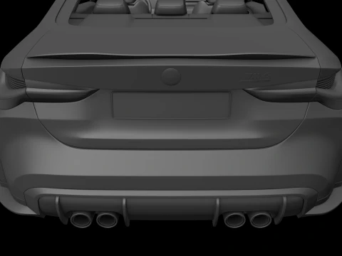 M4 3D Model