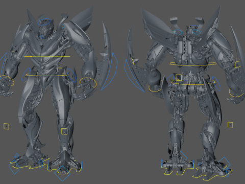 Mirage Modello 3D