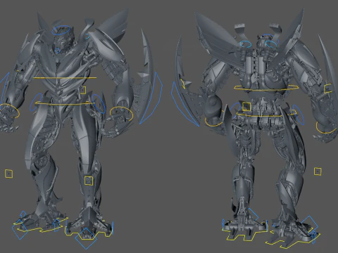 Mirage 3D Model